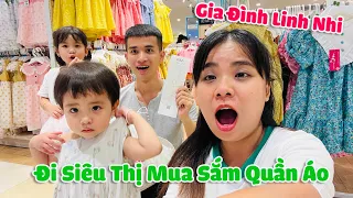 Đi Siêu Thị Mua Sắm Quần Áo Cùng Bé Miu Và Bé Cún... Gia Đình Linh Nhi Chuẩn Bị Đi Phú Quốc