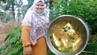 cara buat sup ikan merah by kak nur@tip sup simple Dan sedap