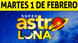 Resultado de ASTRO LUNA del Martes 1 de Febrero de 2022 | SUPER ASTRO 😱💰🚨