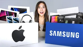 I Bought APPLE vs SAMSUNG Mystery Boxes