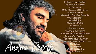 Time To Say Goodbye - Andrea Bocelli Greatest Hits Full Album | Opera Pop Hits 2023🎶