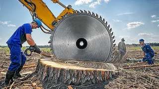 100 Incredible Fastest Big Chainsaw Machines For Cutting Trees ► 8