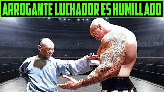 GIGANTE ENGREIDO ES HUMILLADO POR UN MAESTRO DE KUNG FU -    FEARLESS RESUMEN EN 10 MINUTOS