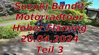 Suzuki Bandit Motorradtour Hoher Fläming 20.04.2024 Letzter Teil.