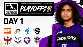 Overwatch League 2021 Season | Playoffs | Day 1