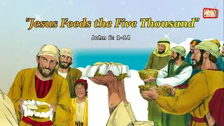 Jesus Feeds the Five Thousand | English Bible Stories