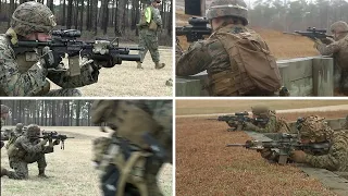 U.S. Marines with 4th MARDIV Rifle Squad Competition 2023.