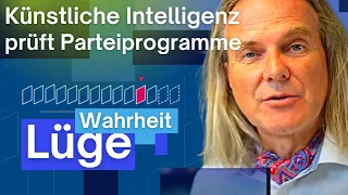 Künstliche Intelligenz analysiert Parteiprogramme - CDU, SPD, FDP, GRÜNE, LINKE, AFD - Prof. Rieck