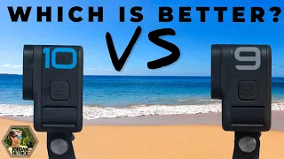 WORTH THE UPGRADE? GoPro HERO 10 Vs GoPro HERO 9 Camera Comparison