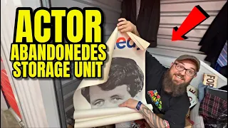 We Bought An Actors Abandoned Storage Unit! #WOW #AMAZING #GrimesFinds