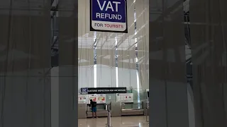 VAT refund for tourist at Suvarnabhumi Airport