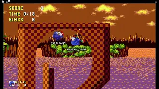 Classic Sonic Simulator V12 - Sunset Garden Zone Act  1 & 2. (By: Jworjlohgames.)