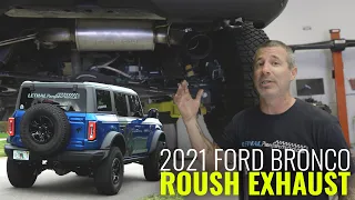 2021 Ford Bronco | Roush Performance Exhaust Install & Sound Clips!