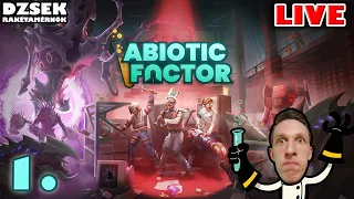 🔴 Abiotic Factor - 1. Rész - Túlélés a Laboratóriumban