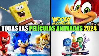 TODAS LAS PELÍCULAS ANIMADAS que VEREMOS en el 2024