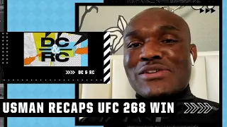 Kamaru Usman speaks with Daniel Cormier about beating Colby Covington at UFC 268 | DC & RC