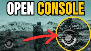 How to Open Console in Starfield - Console Commands #starfield