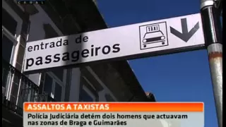 Homens detidos por assaltos em Braga e Guimarães