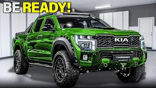 2025 Kia Tasman Unveiled - The New KING Of Pickup?!