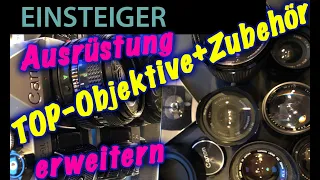 📷  Analoge Fotografie: Die besten Objektive für Einsteiger - Welche Objektive bringen Dich weiter