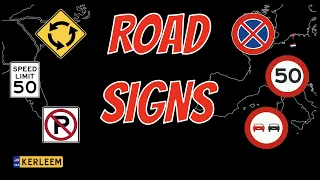 TRAFFIC signs NORTH AMERICAN drivers need to KNOW!