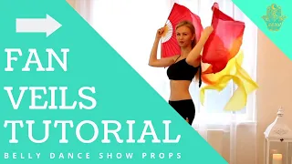 Fan veils tutorial basic moves - Best Belly Dance Workout