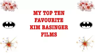 My Top Ten Favourite Kim Basinger Films