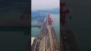 The Three Gorges Dam is a hydroelectric gravity dam in central China