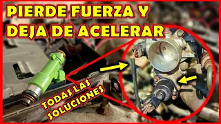 POR QUE MI AUTO DEJA DE ACELERAR Y PIERDE FUERZA - QUE CAUSA QUE EL AUTO DEJE DE ACELERAR SOLUCION