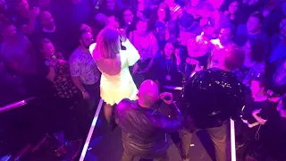 KEiiNO:"Shallow" at the 2019 London Eurovision Party.