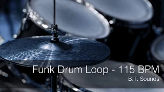 Funk Drum Loop 115 BPM