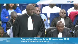 🔴 Procès du 28 Septembre - Audience du 28 Novembre 2022 - J24 • ESPACE TV GUINEE