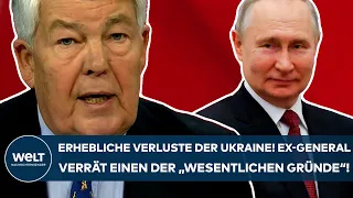 PUTINS KRIEG: Ex-General verrät "einen der wesentlichen Gründe" für erhebliche Verluste der Ukraine!