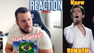 REACTION Dimash Qudaibergen - Know | New Wave 2019 | He's from another planet!😮 | REACT | 🇧🇷🇨🇴#84