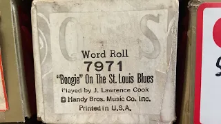 “Boogie on the saint Louis blues” on a 64 key aeolian pianola