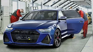 German Most Advanced Factory Producing the Powerful Audi RS6 - Production Line