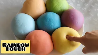 COLOR DOUGH "RAINBOW" FROM NATURAL DYES / COLORED DOUGH