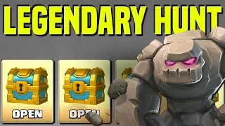 Clash Royale | Continuing The Hunt For My First Legendary Card | 4 Gold Chests