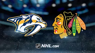 Rinne backstops Preds to 2-1 win against Blackhawks