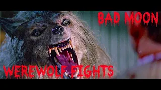 All werewolf fights - best scenes - Bad Moon HD