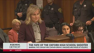 Oakland County Prosecutor Karen McDonald issues closing statements at Oxford High School shooter's M