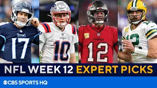 Picks for EVERY BIG Week 12 NFL Game | Picks to Win, Best Bets, & MORE | CBS Sports HQ