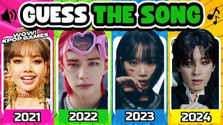 GUESS THE KPOP SONG in 3 seconds 🎶✨ | KPOP SONGS 2020-2024 | KPOP QUIZ 2024