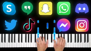 Top 14 Social Media Ringtones - Piano