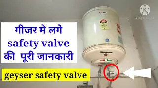 electric geyser safety valve full detail , geyser inlet pipe safety valve