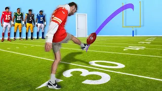 I Built a Football Field in My House to Build My Madden Team