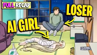 💩Ugly Loser Found an🤖AI Girl in the Trash, So he Made Her His Wife💎Chobits Anime Recap