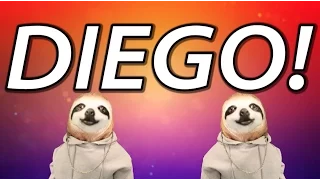 HAPPY BIRTHDAY DIEGO! - SLOTH HAPPY BIRTHDAY RAP