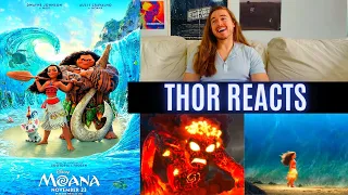 FIRST TIME WATCHING: Moana...the Rock CAN RAP???