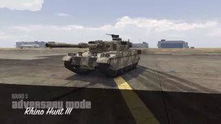 Rhino Tank Fight!! | GTA 5 MiniGame Madness